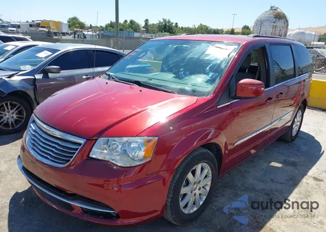 2016 Chrysler Town & Country Touring z USA, uszkodzony, nr VIN 2C4RC1BG0GR239501